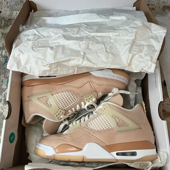 2021 Wmns Air Jordan 4 Retro 'Shimmer' - Picture 4 of 4